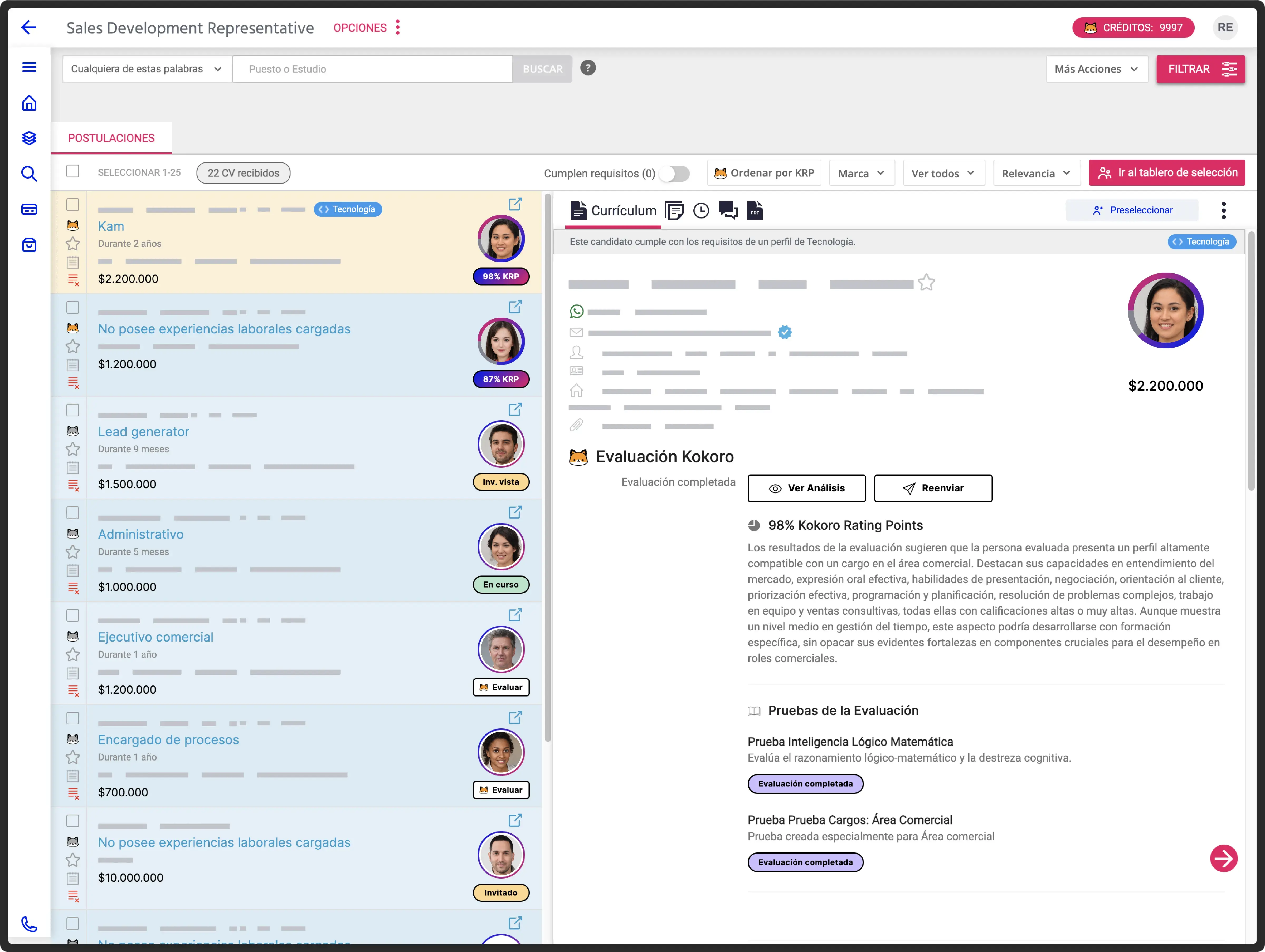 Kokoro Insights para Bumeran